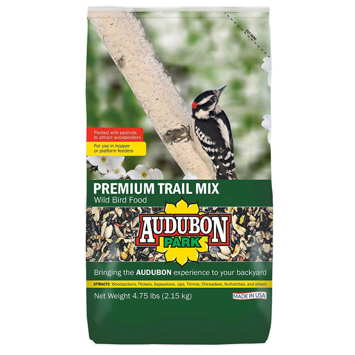 Audubon Park 12232 Premium Trail Mix Wild Bird Food, 4.75 Lbs