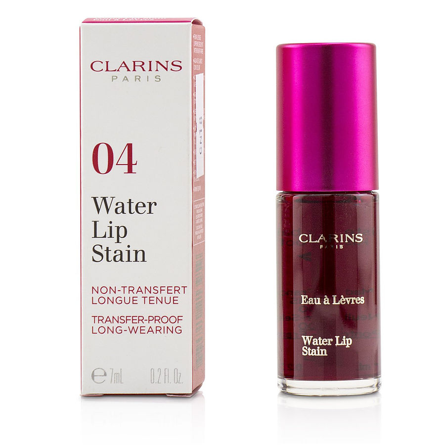 Clarins water lip stain - # 04 violet water -7ml/0.2oz