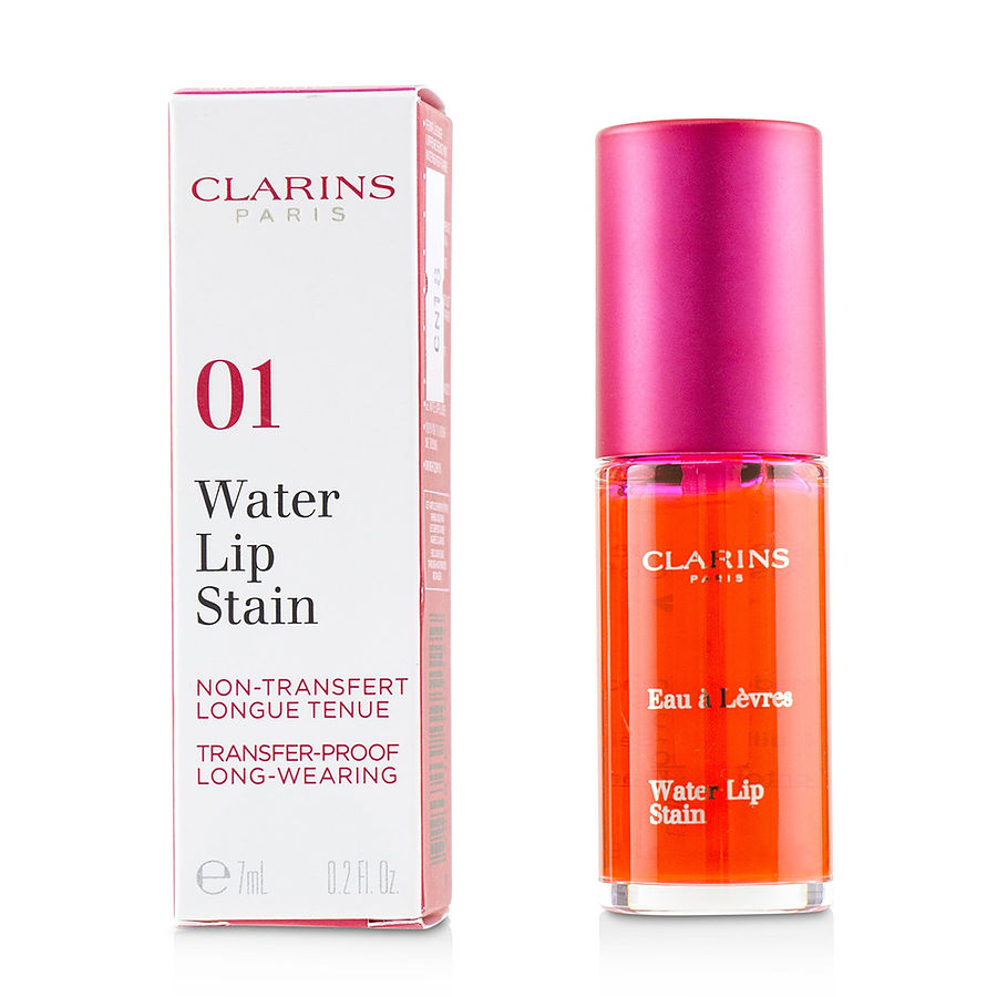 Clarins water lip stain # 01 rose water 7ml/0.2oz