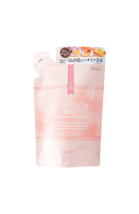 ViCREA & Honey Melty Moist Repair Shampoo ,Treatment Set Refill- 11.9Oz( 350ml) - Palace Beauty Galleria