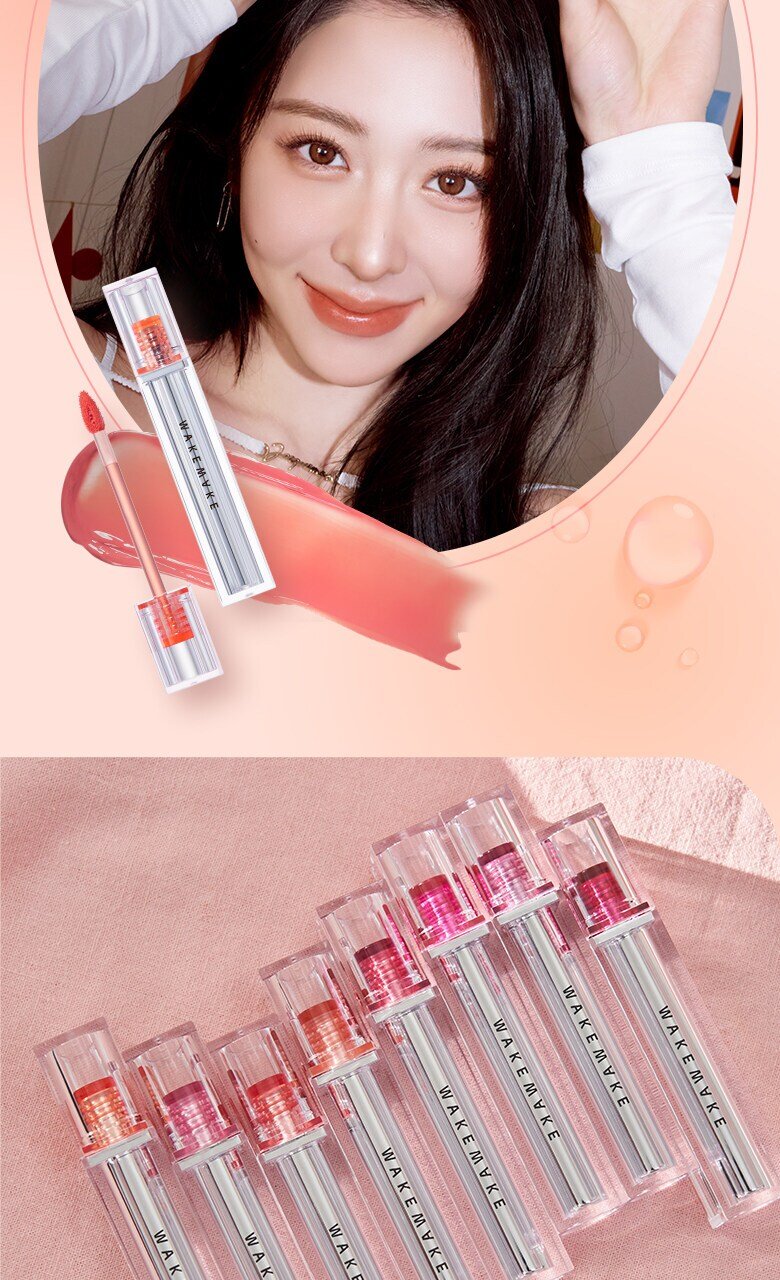 WAKEMAKE Dewy Gel Glow Tint 8 Colors
