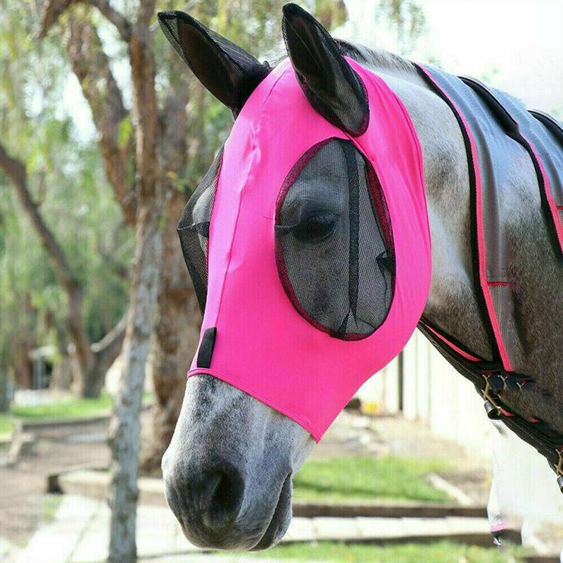 Anti-vliegen mesh paardenmasker
