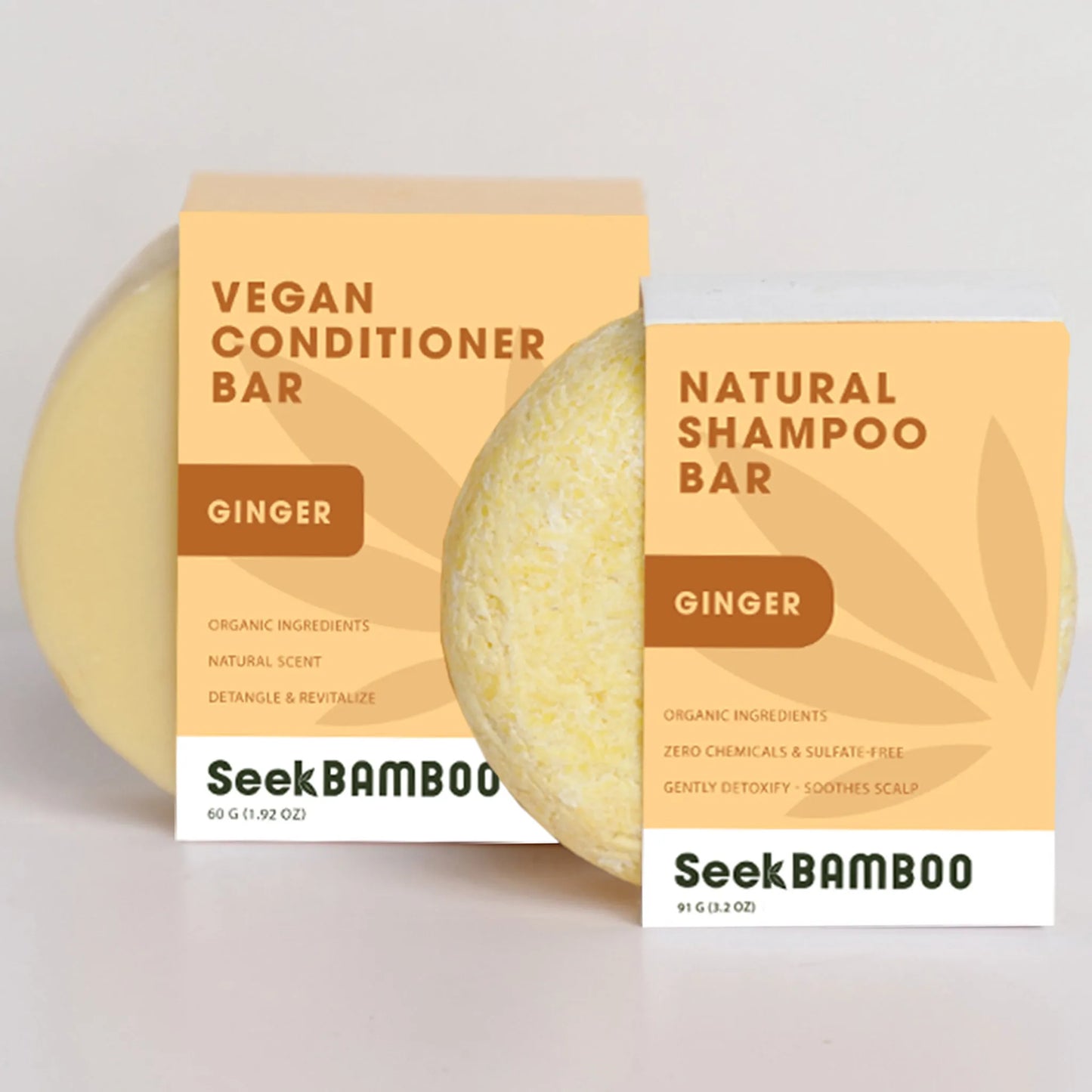 Ginger Shampoo and Conditioner Bar