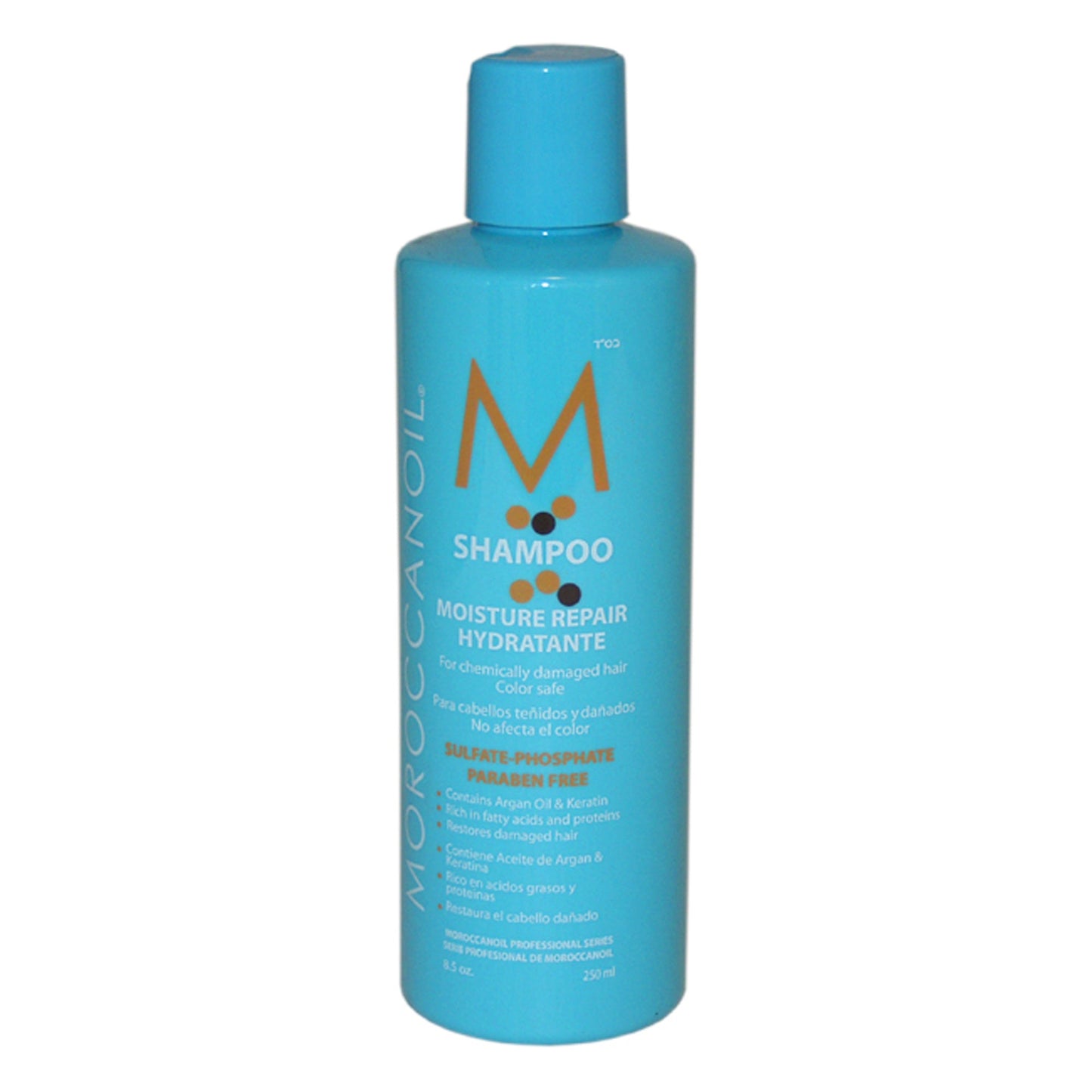 Moisture Repair Shampoo by MoroccanOil for Unisex - 8.5 oz Shampoo