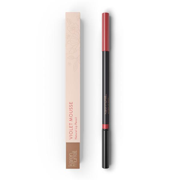 Natural Lip Makeup. Karen Murrell Natural Lip Pencil - Violet Mousse. Discover Clean Beauty at One Fine Secret!