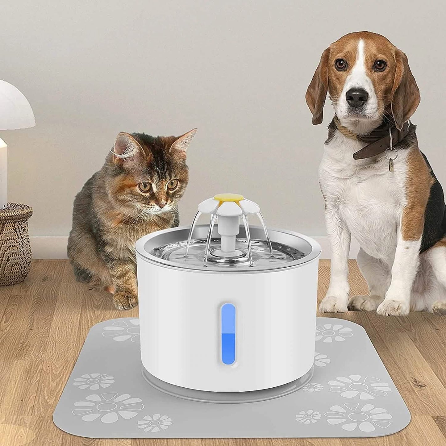 Cat Water Fountain 2.4L Automatic Pet Fountain