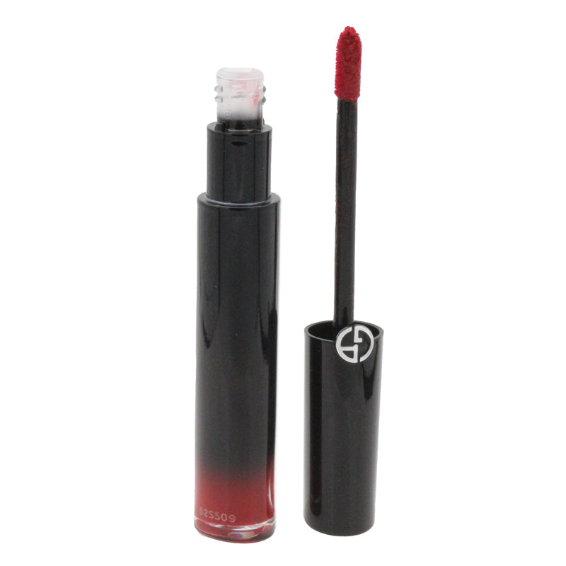 Giorgio Armani Ecstasy Lacquer Lipstick 401 Red Chrome (Blemished Box)