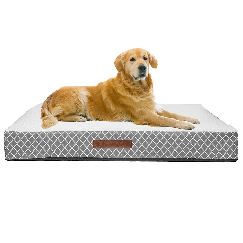 Wags & Whiskers Memory Foam Pet Bed - Assorted Styles Pet Supplies - DailySale