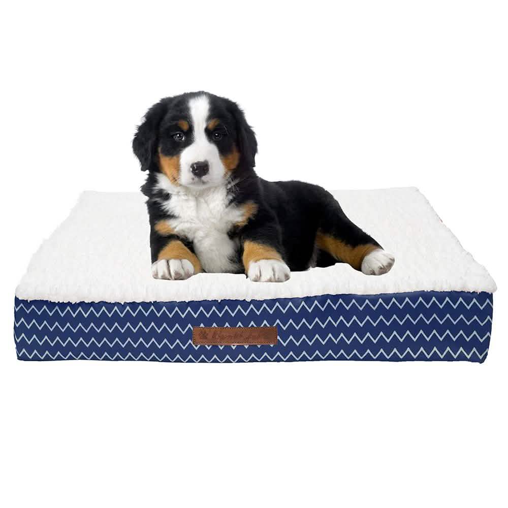 Wags & Whiskers Memory Foam Pet Bed - Assorted Styles Pet Supplies - DailySale