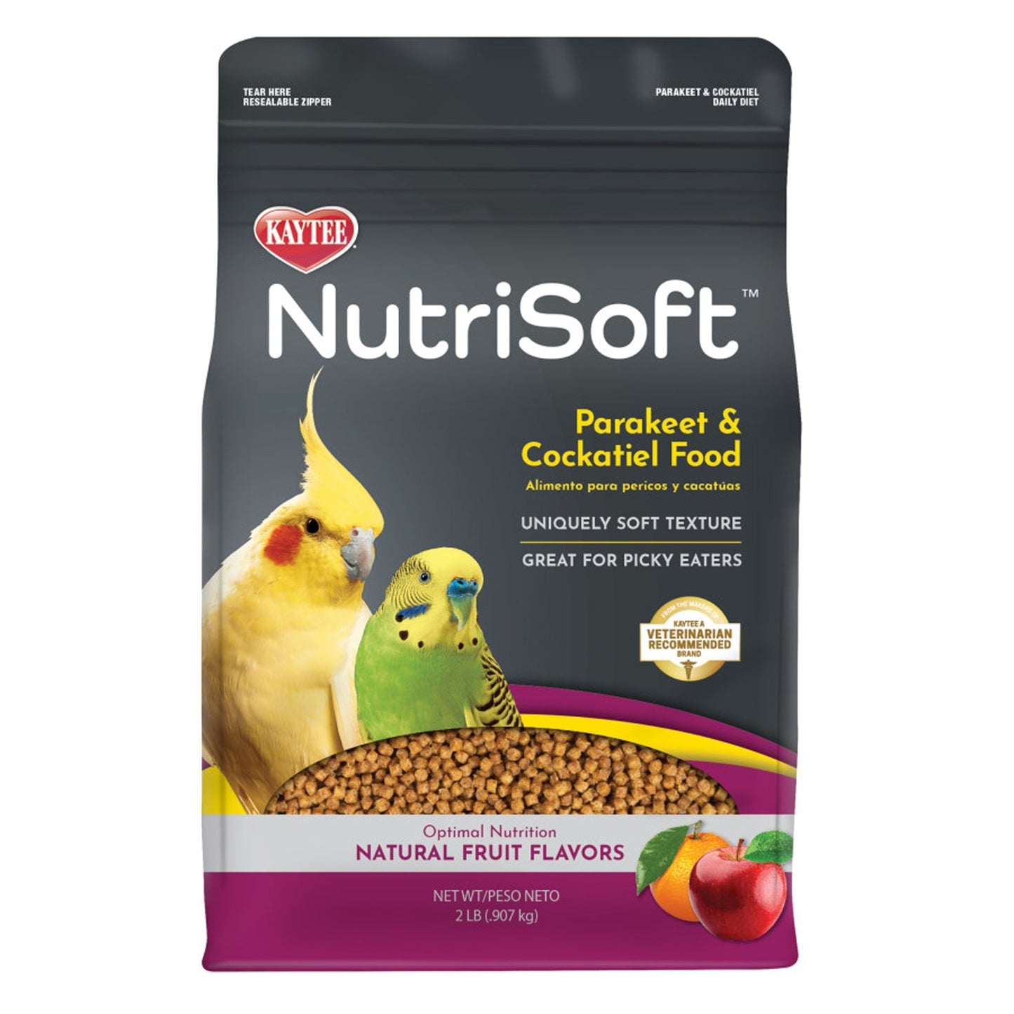 Kaytee NutriSoft Parakeet and Cockatiel 1ea-2 lb