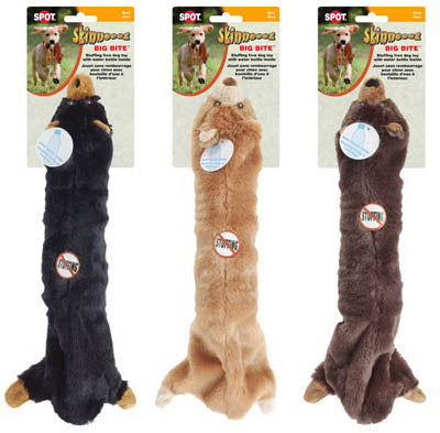 Ethical Products 5647 Skinneeez Stuffing Free Big Bite Bear Dog Toy