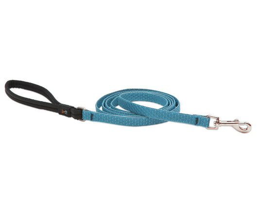 Lupine 36339 ECO Padded Handle Small Dog Leash, Tropical Sea, 1/2" x 6'