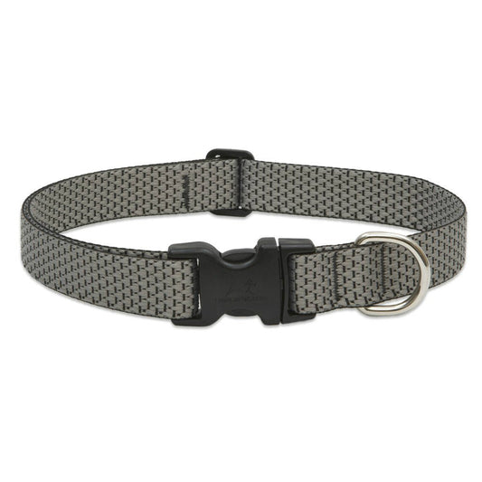 Lupine 36552 ECO Adjustable Collar for Medium Dogs, Granite, 1" x 12-20"