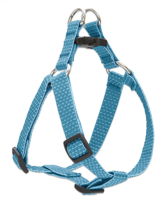 Lupine 36344 ECO Step In Harness for Small Dogs, Tropical Sea, 3/4" x 15-21"