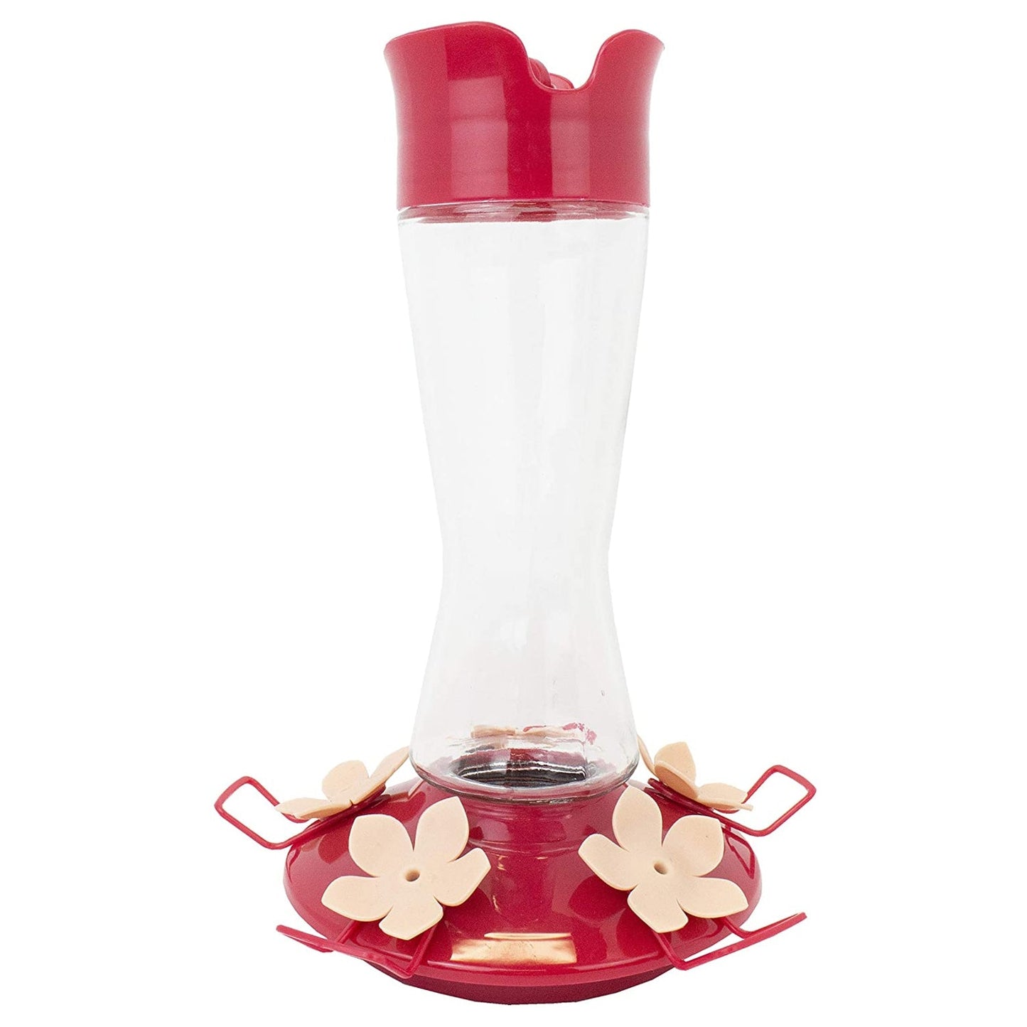Perky-Pet 9201-6 Top-Fill Pinch-Waist Hummingbird Nectar Feeder, Glass