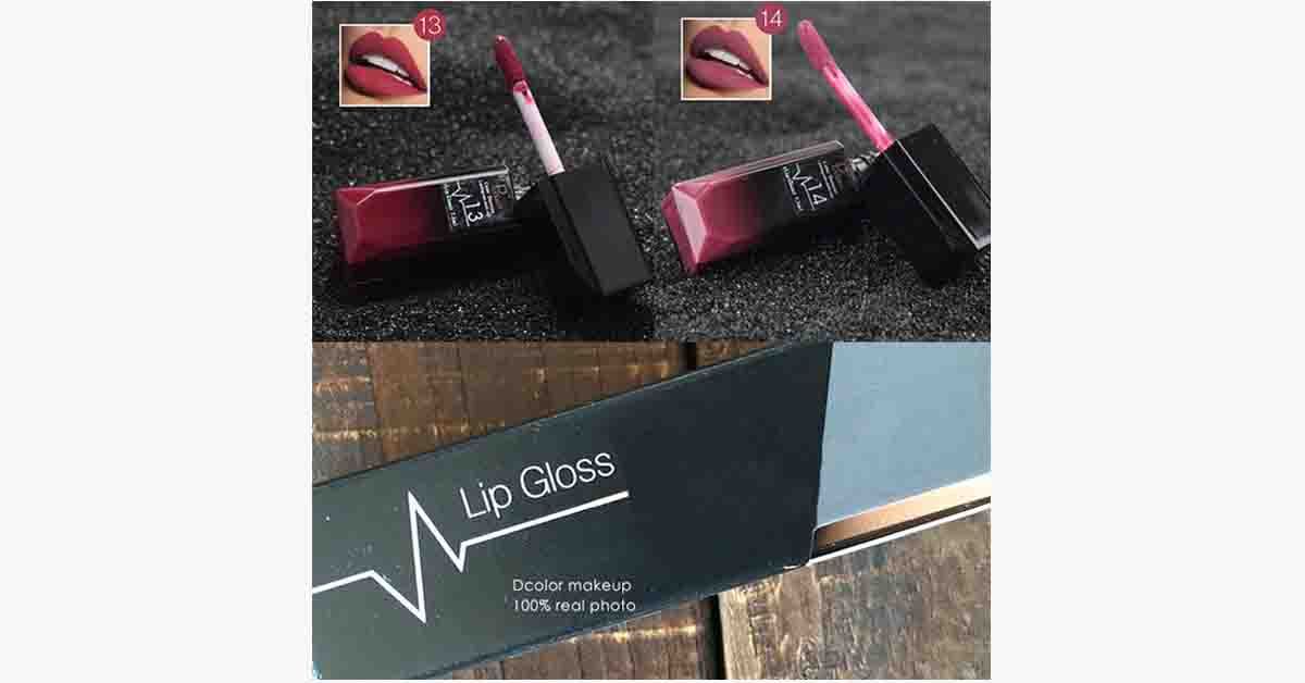 Waterproof Matte Liquid Lip Tint Lipstick