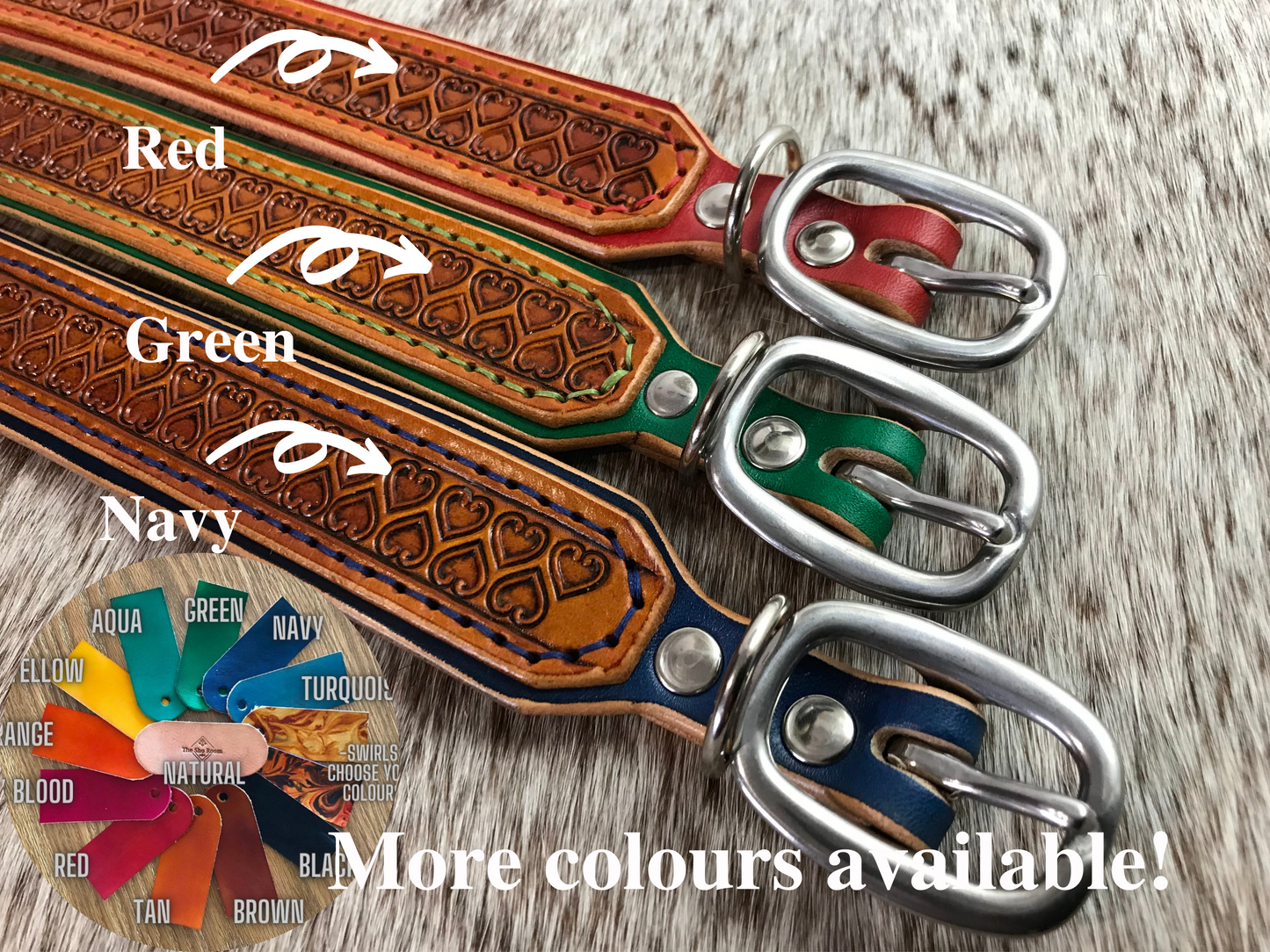 Double Love heart custom layered collar