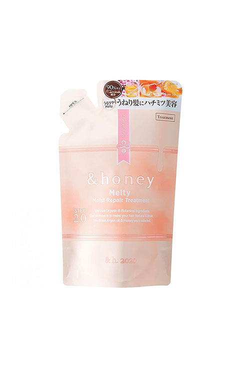 ViCREA & Honey Melty Moist Repair Shampoo ,Treatment Set Refill- 11.9Oz( 350ml) - Palace Beauty Galleria