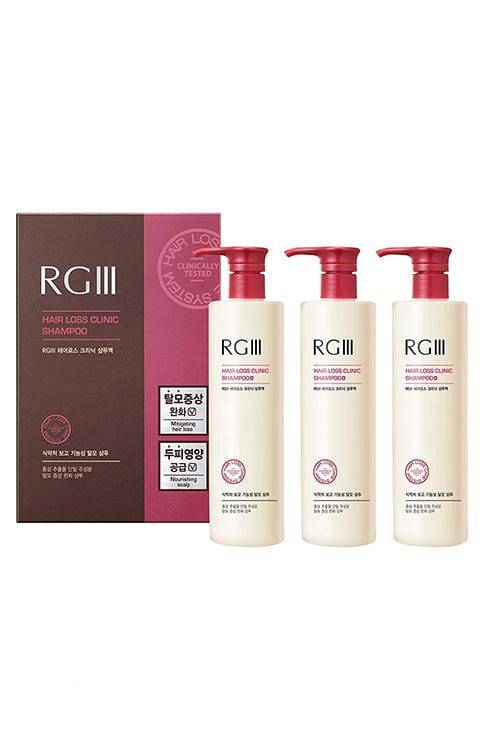 RGIII Red Ginseng Hair Loss Clinic Shampoo 3pcs Set
