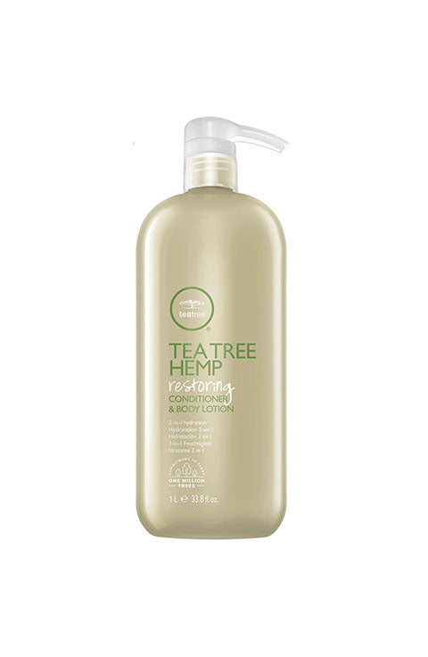 Paul Mitchell Tea Tree Hemp Restoring Shampoo & Body Wash, Conditioner & Body Lotion - Palace Beauty Galleria