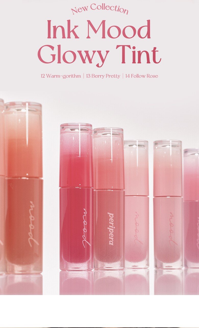[NEW Colors!] peripera Ink Mood Glowy Tint