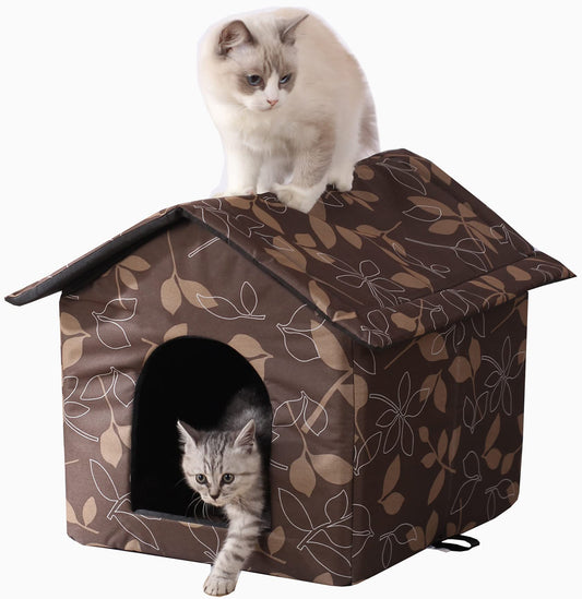 Cat House Outdoor Cat House Outdoor Houses for Feral Cats Dogs Cat Houses