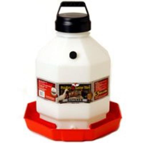 Little Giant PPF5 Plastic Poultry Fountain, 5 Gallon