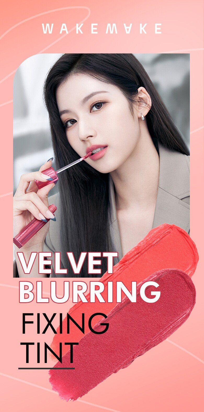 [NEW] WAKEMAKE Velvet Blurring Fixing Tint