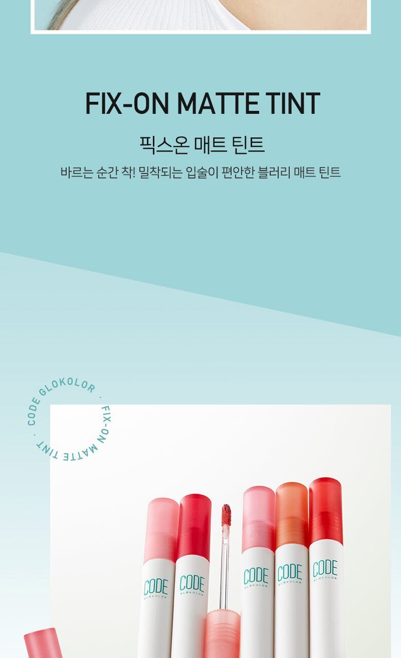 CODE GLOKOLOR Fix-On Matte Tint
