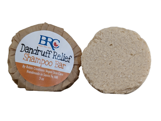 Handcrafted Natural Sulfate-Free Dandruff Shampoo Bar
