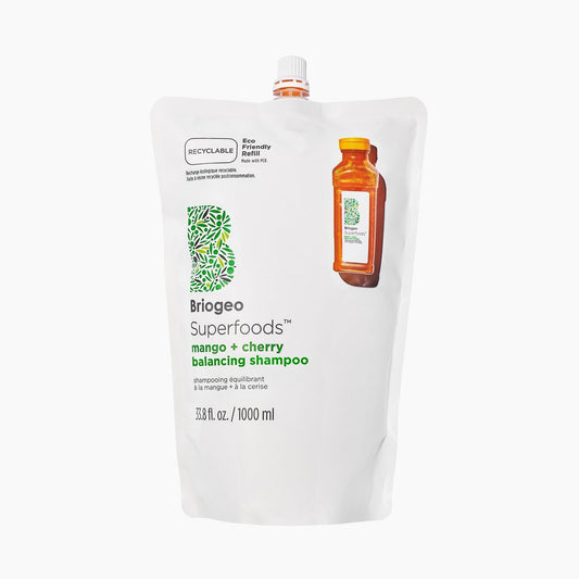 Superfoods Mango + Cherry Balancing Shampoo Jumbo Refill