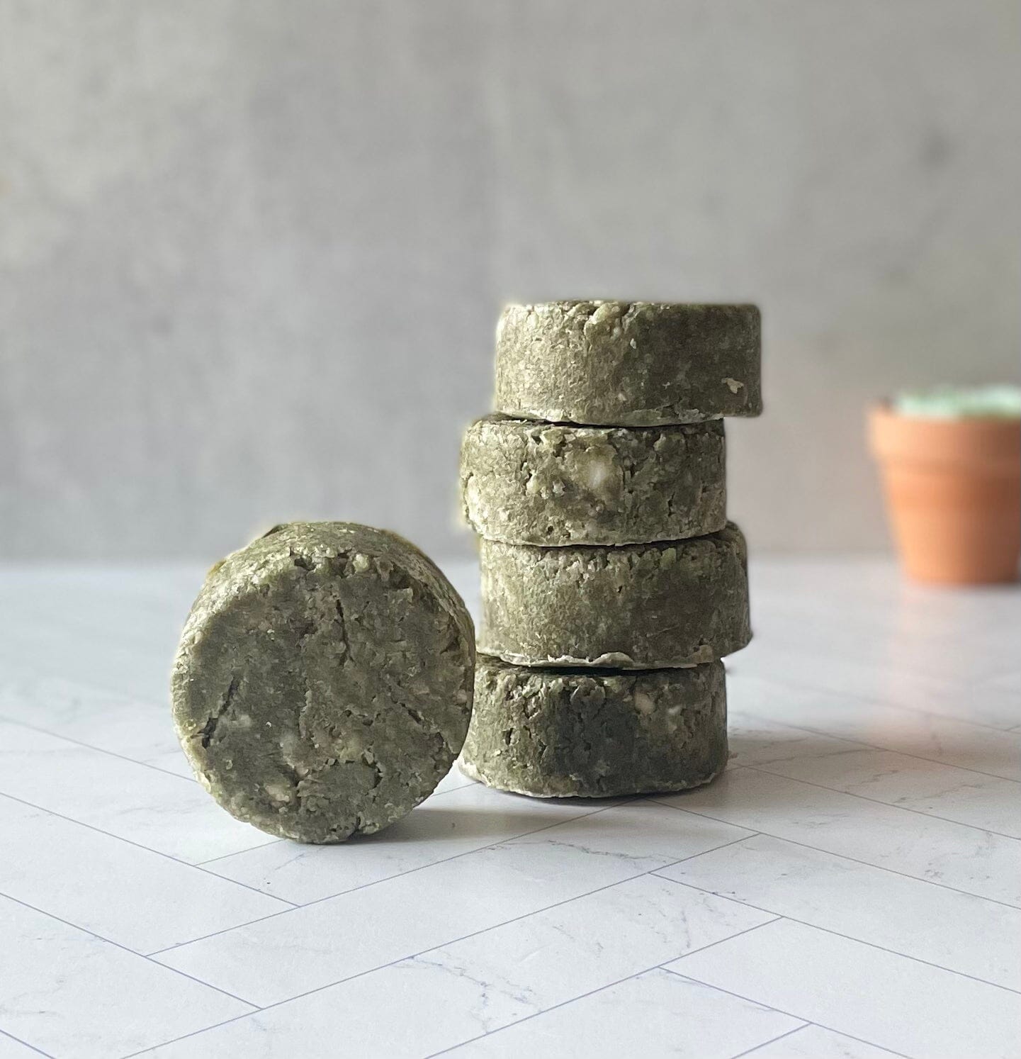 SHAMPOO/CONDITIONER BARS Shampoo & Conditioner Lustful Bath, LLC Chlorella & Cocoa (Dry Hair)