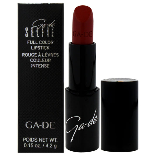 Selfie Full Color Lipstick - 869 Delhi by GA-DE for Women - 0.15 oz Lipstick