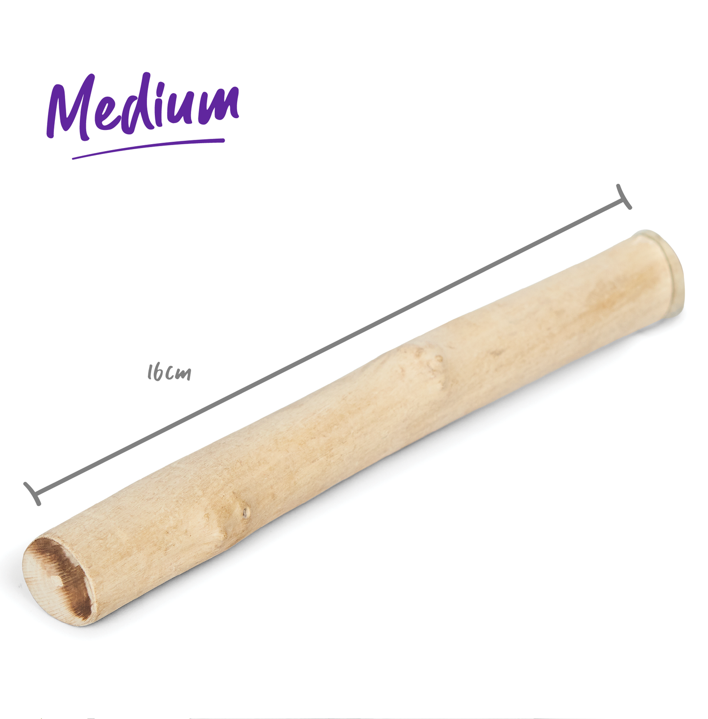 Natural Straight Perch - Kazoo Pet Co