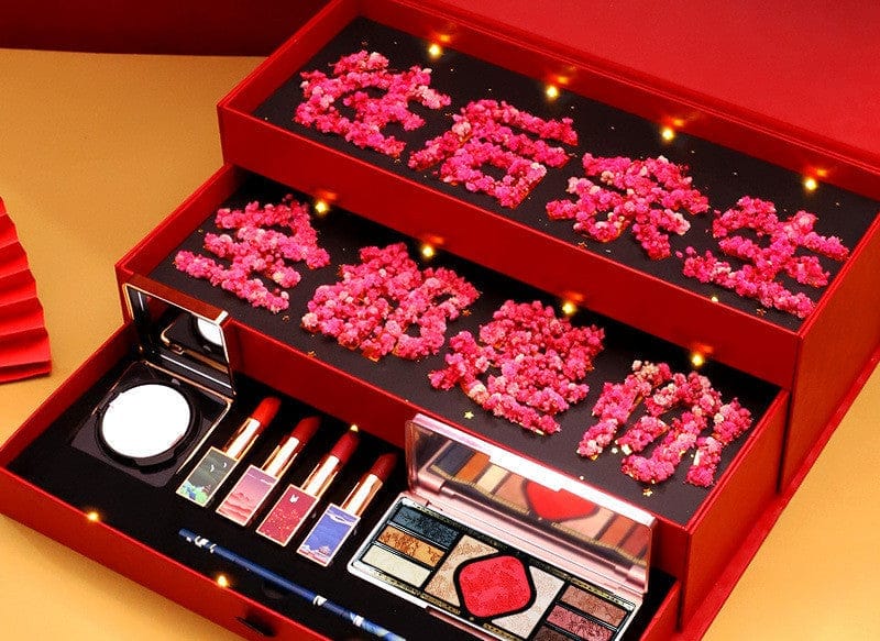 Lipstick Gift Box Makeup Set Box Birthday Gift BENNYS