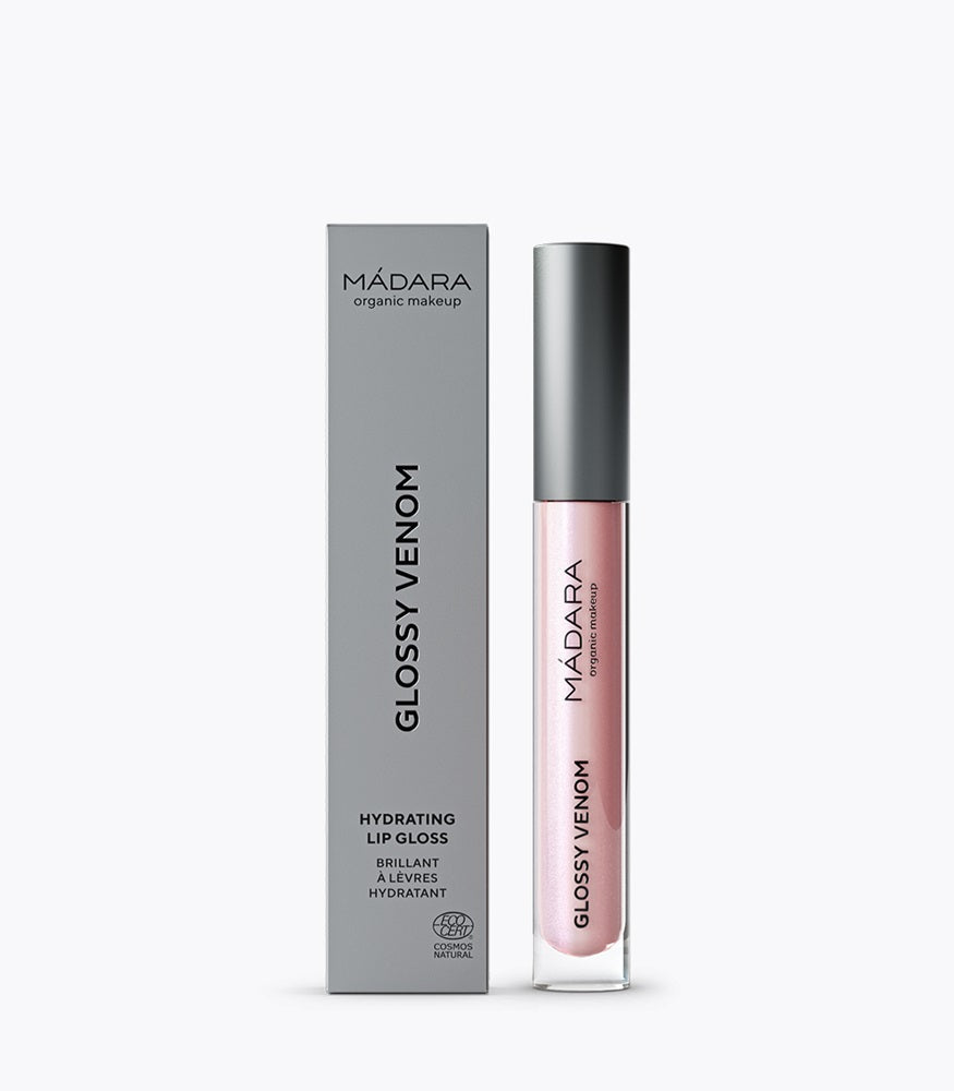 Buy Madara Glossy Venom Hydrating Lip Gloss in Hi Shine colour at One Fine Secret. Official Stockist. Natural & Organic Clean Lip Makeup Store in Melbourne, Australia.