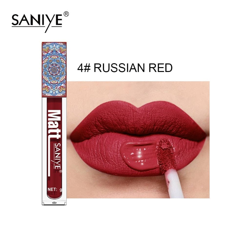 Nude Lip Gloss Waterproof Liquid Matte Lipstick Long Lasting 4g BENNYS