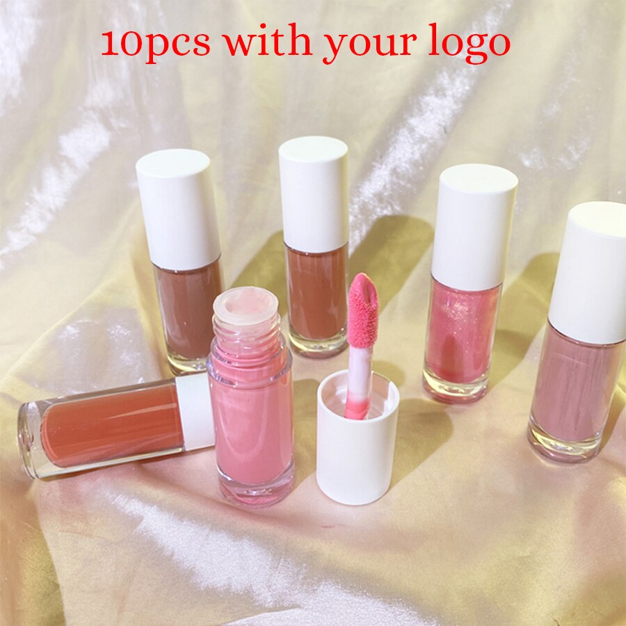 Bulk 27 Colors Cute Tube 7ml Moisturizing Non-fading Glossy Glaze