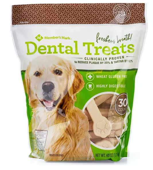 Dental Chew Treats for Dogs (60 oz.)