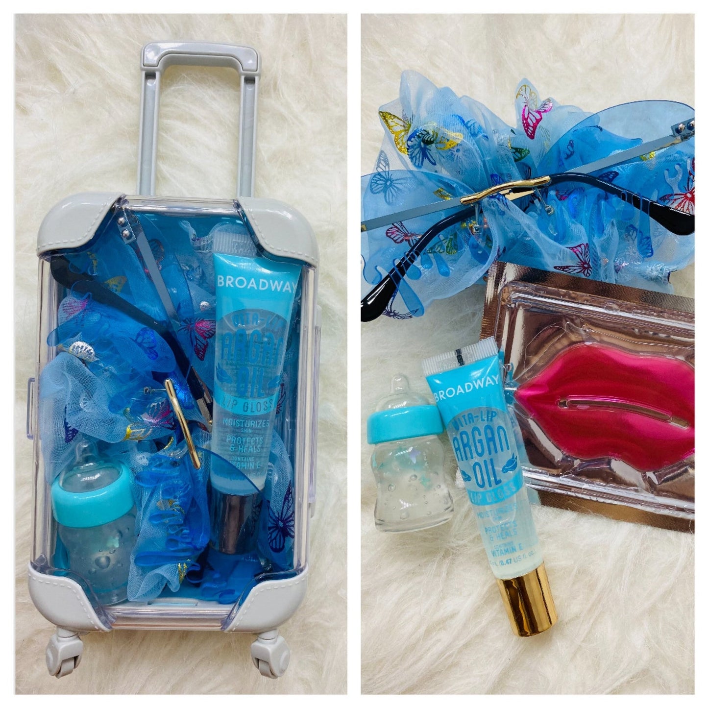 Custom Glitter Vegan Lip Gloss Set