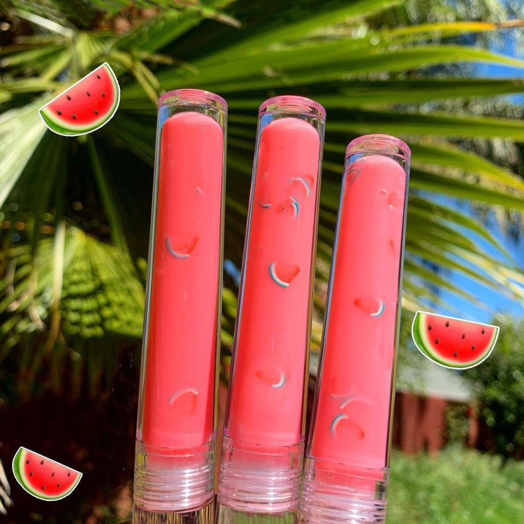 Custom Lip Gloss Clear Long Lasting Tubes 8 pcs