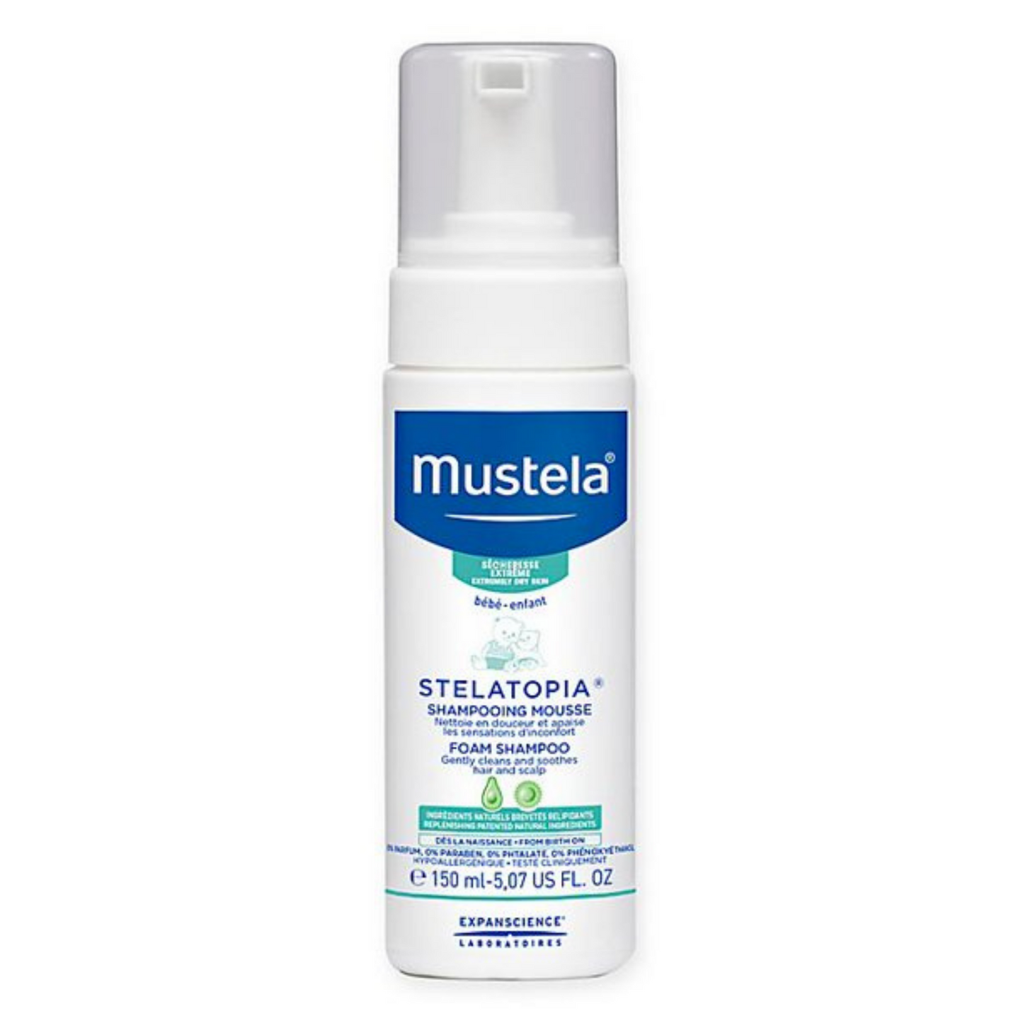 Mustela Stelatopia Foam Shampoo (5.07 fl. oz) #10083907
