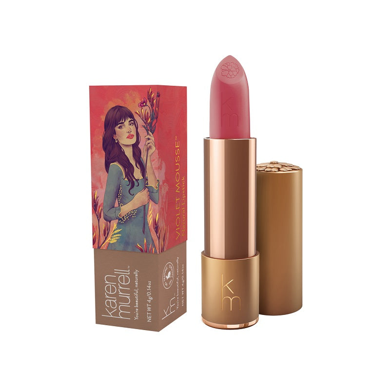 Karen Murrell Natural Lipstick - Violet Mousse