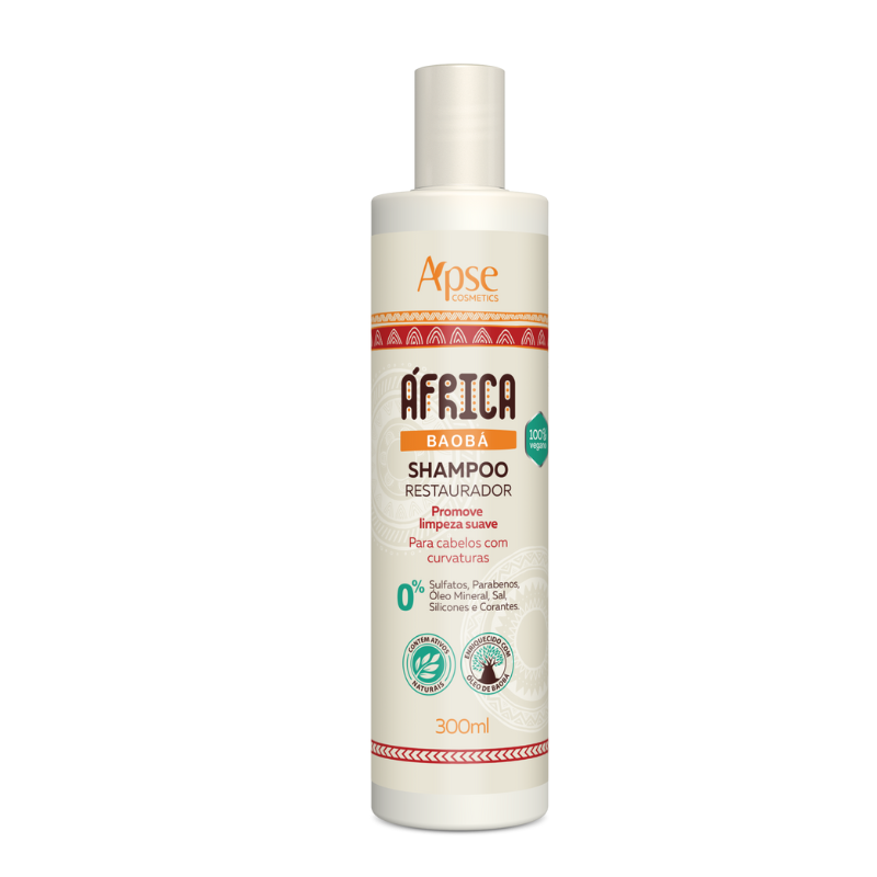 Apse Cosmetics - Africa Baobab Restorative Shampoo 10.14 fl oz