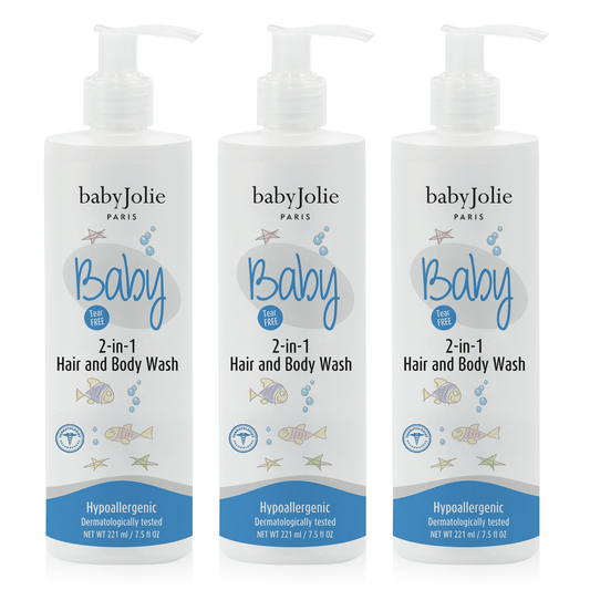 Baby Hair And Body Wash, 2 em 1 | 3 Pack