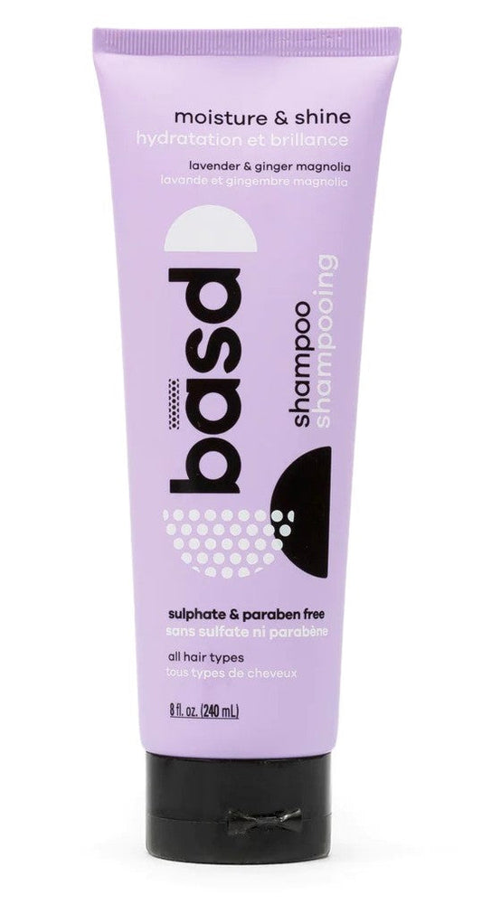 Basd Moisture & Shine Shampoo Sulphate & Paraben Free - Lavender & Ginger Magnolia (240 mL)