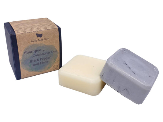 Shampoo & Conditioner DUO, Black Pepper & Lime