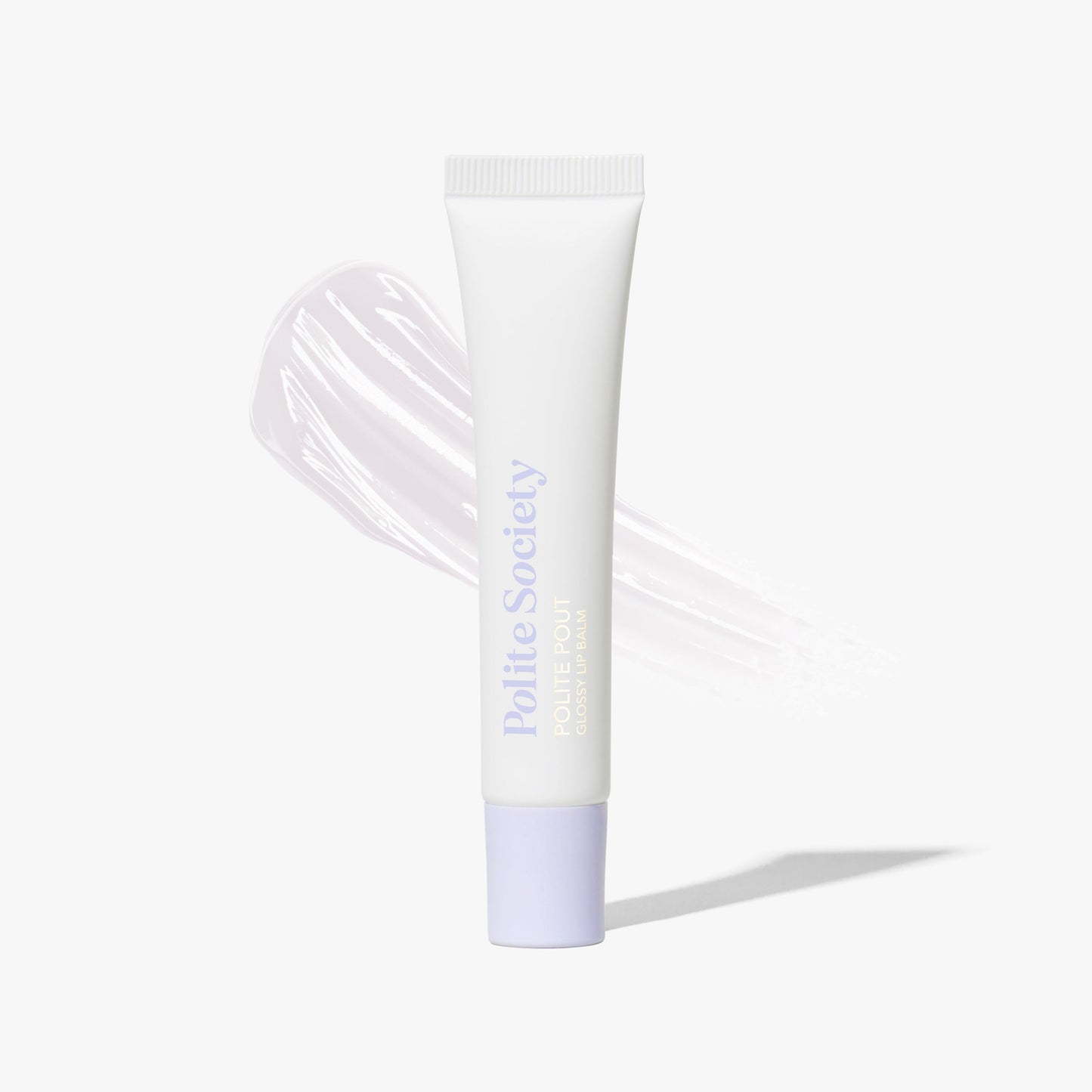 Polite Society Polite Pout Glossy Balm | Coconut Cream