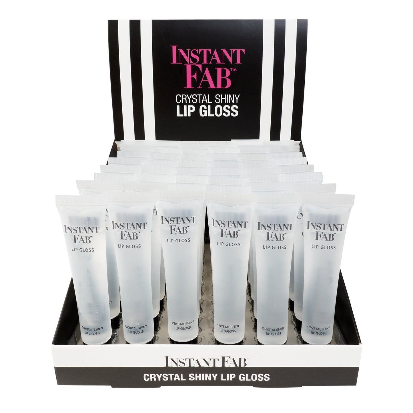 Instant Fab Crystal Shiny Clear Lip Gloss 48Pcs/ 1DP