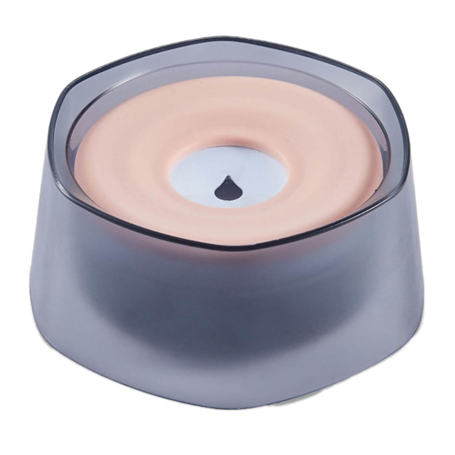 No Spill Dog Cat Water Bowl Spill Proof Slow Water Feeder Pet Supplies Pink - DailySale